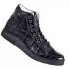 Mauri Black Genuine Crocodile Ankle Boots. -Winter Boot Store 1472169