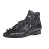 Mauri Charcoal Grey Genuine Hornback Crocodile Tail Boots. -Winter Boot Store 1499a