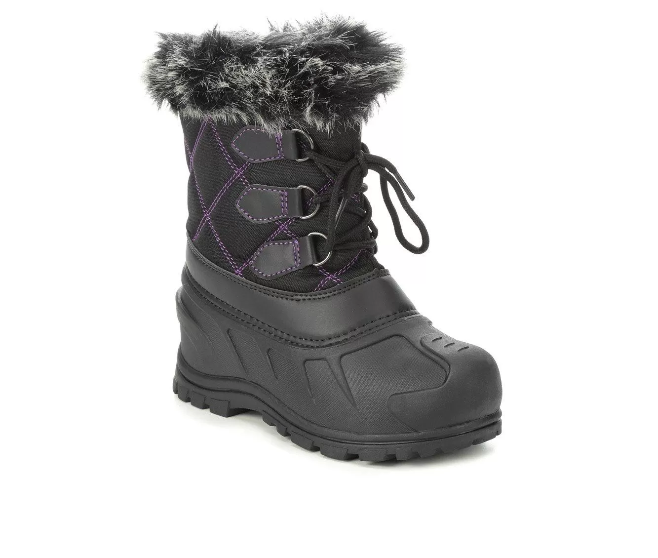 Girls' Itasca Sonoma Little Kid & Big Kid Black Diamond Winter Boots 5 Girls' Itasca Sonoma Little Kid & Big Kid Black Diamond Winter Boots - Image 3