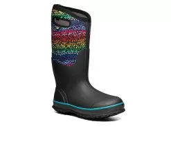 Women's Bogs Footwear "Design A Boot" Rainbow Dots Winter Boots -Winter Boot Store 2 16