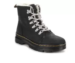 Women's Dr. Martens Combs Fleece Combat Boots -Winter Boot Store 2 171