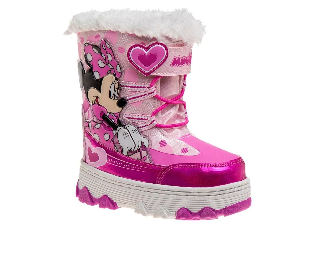 Girls' Disney Toddler & Little Kid Warm Minnie Winter Boots 5 Girls' Disney Toddler & Little Kid Warm Minnie Winter Boots - Image 3