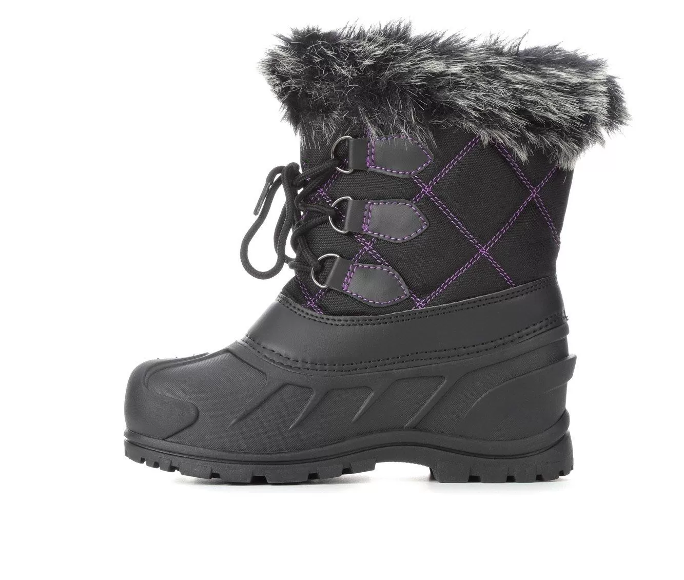 Girls' Itasca Sonoma Little Kid & Big Kid Black Diamond Winter Boots 6 Girls' Itasca Sonoma Little Kid & Big Kid Black Diamond Winter Boots - Image 4
