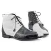 Mauri "Othello" Black / White Genuine Alligator Boots 3095. -Winter Boot Store 309520SET202