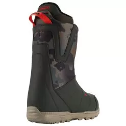 Burton Men's Moto Boa Snowboard Boots [2022] -Winter Boot Store Burton Mens Moto Boa Snowboard Boots 2022 Dark Green Camo Back