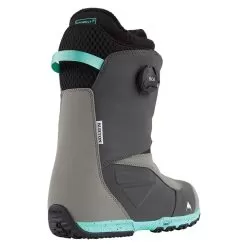 Burton Men's Ruler Boa Snowboard Boots [2021] -Winter Boot Store Burton Mens Ruler Boa Snowboard Boots 2021 Gray Teal Back