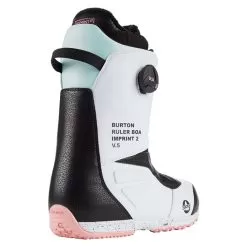 Burton Men's Ruler Boa Snowboard Boots [2021] -Winter Boot Store Burton Mens Ruler Boa Snowboard Boots 2021 White Black Multi Back