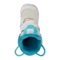 Burton Grom Boa Snowboard Boots [2023] -Winter Boot Store Burton Mini Grom Snowboard Boots 2022 White Top
