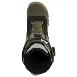 Burton Men's Ruler Boa Snowboard Boots [2022] -Winter Boot Store Burton Ruler Boa Boots 2022 Green Black Top