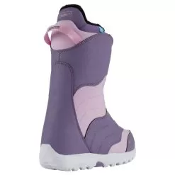 Burton Women's Mint Boa Snowboard Boots [2022] -Winter Boot Store Burton Womens Mint Boa Snowboard Boots 2022 Purple Back