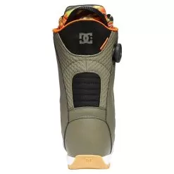 DC Men's Control Snowboard Boots [2022] -Winter Boot Store DC Mens Control Snowboard Boots 2022 Olive Back