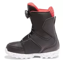 DC Youth Scout Snowboard Boots [2022] -Winter Boot Store DC Youth Scout Snowboard Boots 2022 Black Left