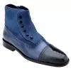 Belvedere "Filipo" Navy Blue Genuine Ostrich Boots 905 -Winter Boot Store FILIPO20NAVY