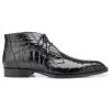 Belvedere "Stefano" Black Genuine All Over Alligator Lace-up Ankle Boots R17. -Winter Boot Store belvedere stefano black genuine all over alligator lace up ankle boots r17 23524