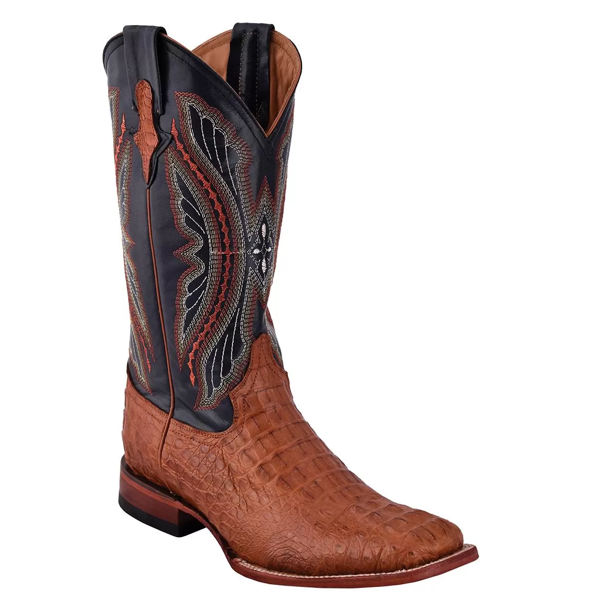 Ferrini 10493-02 Cognac Genuine Crocodile Leather S-Toe Cowboy Boots. 3 Ferrini 10493-02 Cognac Genuine Crocodile Leather S-Toe Cowboy Boots.