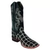 Ferrini 10593-04 Black Genuine Crocodile Patchwork S-Toe Cowboy Boots. 1 Ferrini 10593-04 Black Genuine Crocodile Patchwork S-Toe Cowboy Boots. -Winter Boot Store ferrini 10593 04 black genuine crocodile patchwork s toe cowboy boots 25050