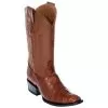 Ferrini 10771-02 Cognac Genuine Belly Alligator Leather D-Toe Cowboy Boots.
