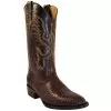 Ferrini 11111-09 Chocolate Genuine Teju Lizard Boots.