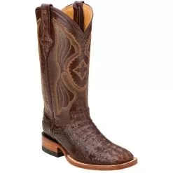 Ferrini Ladies 80493-23 Sport Rust Genuine Caiman Hornback Crocodile Boots