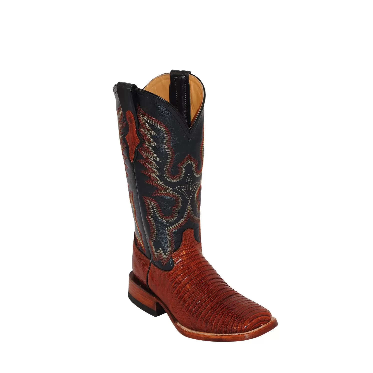 Ferrini Ladies 81193-11 Peanut Genuine Lizard Saddle Vamp Cowgirl Boots 3 Ferrini Ladies 81193-11 Peanut Genuine Lizard Saddle Vamp Cowgirl Boots