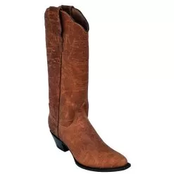 Ferrini Ladies 82661-10 Brown Genuine Cowhide Leather V-Toe Cowboy Boots.