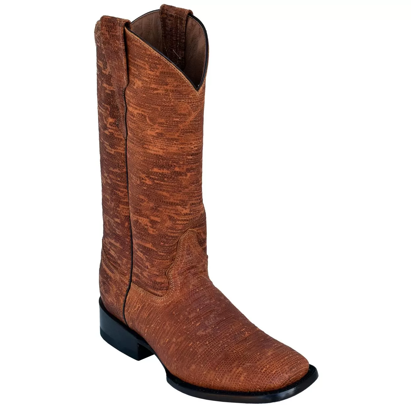 Ferrini Ladies 82693-10 Brown Genuine Cowhide Leather S-Toe Cowboy Boots. 3 Ferrini Ladies 82693-10 Brown Genuine Cowhide Leather S-Toe Cowboy Boots.