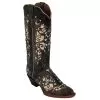 Ferrini Ladies 83061-52 Distressed Chocolate Genuine Cowhide Leather V-Toe Cowboy Boots. -Winter Boot Store ferrini ladies 83061 52 distressed chocolate genuine cowhide leather v toe cowboy boots 25114