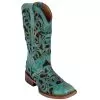 Ferrini Ladies 83093-50 Turquoise Genuine Cowhide Leather S-Toe Cowboy Boots. 2 Ferrini Ladies 83093-50 Turquoise Genuine Cowhide Leather S-Toe Cowboy Boots. -Winter Boot Store ferrini ladies 83093 50 turquoise genuine cowhide leather s toe cowboy boots 25096