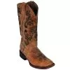 Ferrini Ladies 84093-50 Antique Saddle Genuine Cowhide Leather S-Toe Cowboy Boots. -Winter Boot Store ferrini ladies 84093 50 antique saddle genuine cowhide leather s toe cowboy boots 25105