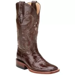 Ferrini Ladies 90793-09 Chocolate Alligator Print Boots
