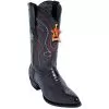 Los Altos Black Cherry Genuine All-Over Ostrich Leg Medium R-Toe Cowboy Boots 600518 -Winter Boot Store los altos black cherry genuine all over ostrich leg medium r toe cowboy boots 600518 9223