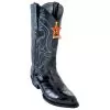 Los Altos Black Genuine All-Over Eel J-Toe Cowboy Boots 990805 -Winter Boot Store los altos black genuine all over eel j toe cowboy boots 990805 8663