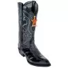 Los Altos Black Genuine All-Over Eel Skin Medium R-Toe Cowboy Boots 600805 -Winter Boot Store los altos black genuine all over eel skin medium r toe cowboy boots 600805 9237