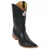 Los Altos Black Genuine All-Over Ostrich 3X Toe Cowboy Boots 950305 -Winter Boot Store los altos black genuine all over ostrich 3x toe cowboy boots 950305 8385