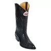Los Altos Black Genuine All-Over Ostrich Leg J-Toe Cowboy Boots 990505 -Winter Boot Store los altos black genuine all over ostrich leg j toe cowboy boots 990505 8590