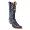 Los Altos Black Genuine Crocodile Tail With Deer 3X Toe Cowboy Boots 952805 -Winter Boot Store los altos black genuine crocodile tail with deer 3x toe cowboy boots 952805 8357