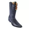 Los Altos Black Genuine Lizard / Deer Skin Square Toe Cowboy Boots 770705 -Winter Boot Store los altos black genuine lizard deer skin square toe cowboy boots 770705 8813
