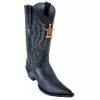 Los Altos Black Python 3X Toe W / Cowboy Heel Boots 95V5705 -Winter Boot Store los altos black python 3x toe w cowboy heel boots 95v5705 12505