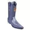 Los Altos Black Silver Genuine Crocodile Belly With Deer Square Toe Cowboy Boots 778291 -Winter Boot Store los altos black silver genuine crocodile belly with deer square toe cowboy boots 778291 8753