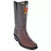 Los Altos Brown All-Over Genuine Ostrich Leather Sole Biker Boots 55C0307 -Winter Boot Store los altos brown all over genuine ostrich leather sole biker boots 55c0307 12604