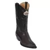 Los Altos Brown Genuine All-Over Ostrich Leg J-Toe Cowboy Boots 990507 -Winter Boot Store los altos brown genuine all over ostrich leg j toe cowboy boots 990507 8603