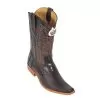 Los Altos Brown Genuine All-Over Ostrich Leg Square Toe Cowboy Boots 710507 -Winter Boot Store los altos brown genuine all over ostrich leg square toe cowboy boots 710507 9098
