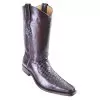 Los Altos Brown Genuine Basket Weave Lizard / Eel With Deer Skin Square Toe Cowboy Boots 716107 -Winter Boot Store los altos brown genuine basket weave lizard eel with deer skin square toe cowboy boots 716107 9126