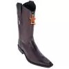 Los Altos Brown Vergel & Basket Weave Teju & Eel Square Toe Cowboy Boots 738907 -Winter Boot Store los altos brown vergel basket weave teju eel square toe cowboy boots 738907 12566