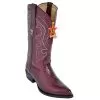 Los Altos Burgundy Genuine All-Over Lizard J-Toe Cowboy Boots 990606 -Winter Boot Store los altos burgundy genuine all over lizard j toe cowboy boots 990606 8626