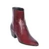 Los Altos Burgundy Genuine All-Over Ostrich Leg Dressy Boots With Zipper 630506 -Winter Boot Store los altos burgundy genuine all over ostrich leg dressy boots with zipper 630506 9189