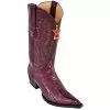 Los Altos Burgundy Genuine Ostrich Leg 3X Pointed Toe W / Cowboy Heel Boots 95V0506 -Winter Boot Store los altos burgundy genuine ostrich leg 3x pointed toe w cowboy heel boots 95v0506 12497