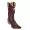 Los Altos Burgundy Genuine Ostrich Leg 3X Toe Cowboy Boots 950506 -Winter Boot Store los altos burgundy genuine ostrich leg 3x toe cowboy boots 950506 8407
