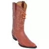 Los Altos Cognac All-Over Grasso Ostrich Leg J-Toe Cowboy Boots 98G0503 2 Los Altos Cognac All-Over Grasso Ostrich Leg J-Toe Cowboy Boots 98G0503 -Winter Boot Store los altos cognac all over grasso ostrich leg j toe cowboy boots 98g0503 12544