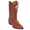 Los Altos Cognac Genuine All-Over Ostrich J-Toe Cowboy Boots 990303 -Winter Boot Store los altos cognac genuine all over ostrich j toe cowboy boots 990303 8520